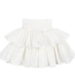 Nederdel - Lacey Smock - Optic White|Konges Sløjd Discount