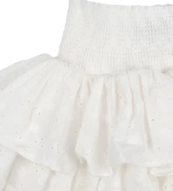 Nederdel - Lacey Smock - Optic White|Konges Sløjd Discount