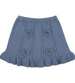 Nederdel - Strik - Soleil - Country Blue|Konges Sløjd Sale