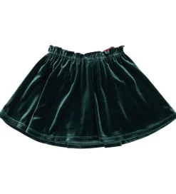 Nederdel - Velour - Gia Bow - Pine Grove|Konges Sløjd New