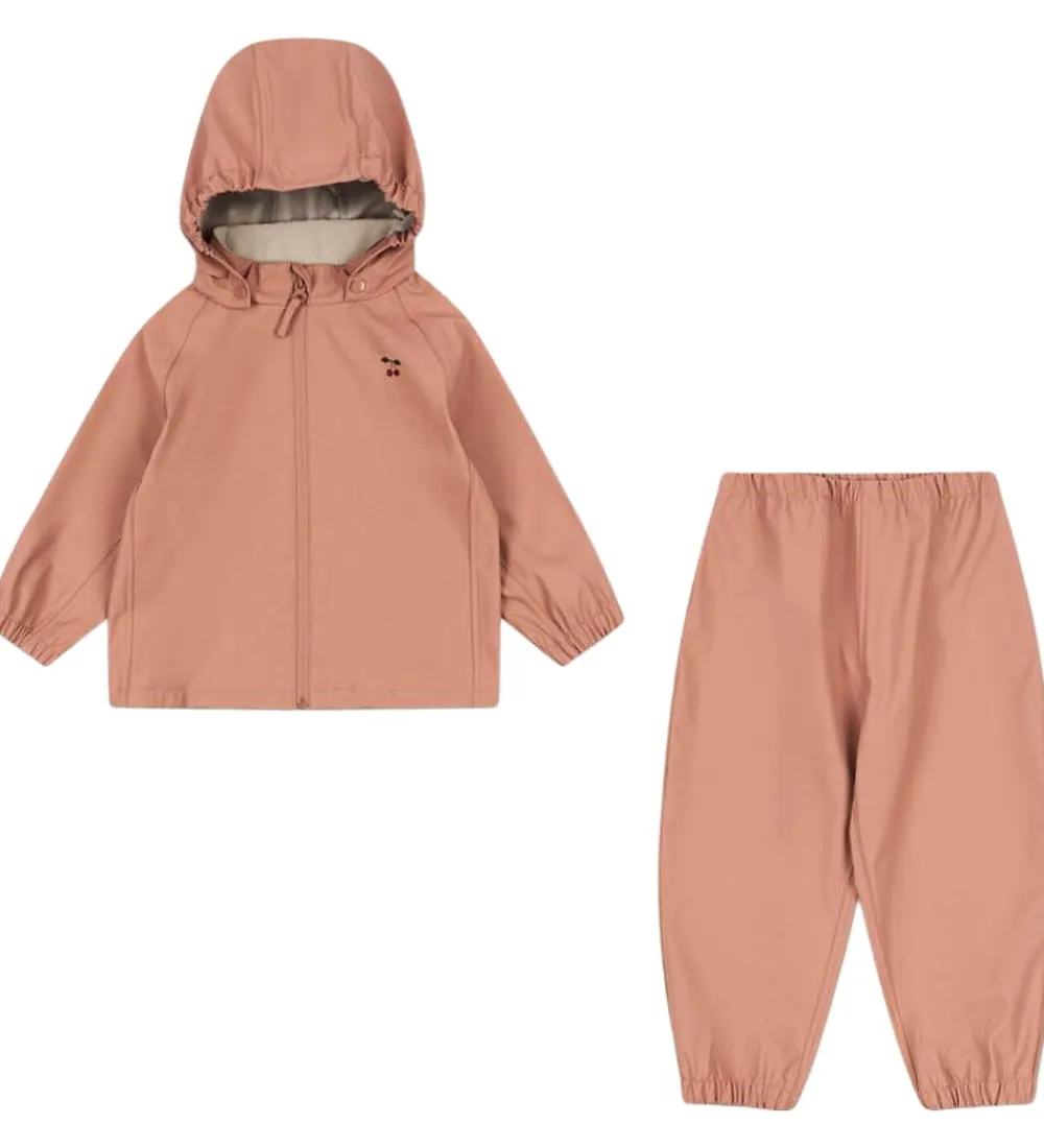 Regntøj - PU - Plainy - Cameo Brown|Konges Sløjd