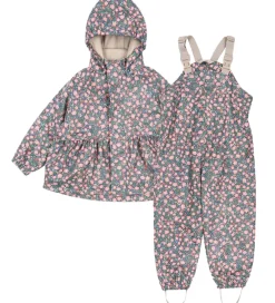 Regntøj m. Seler/Fleece - PU - Palme - Kyoto|Konges Sløjd Sale