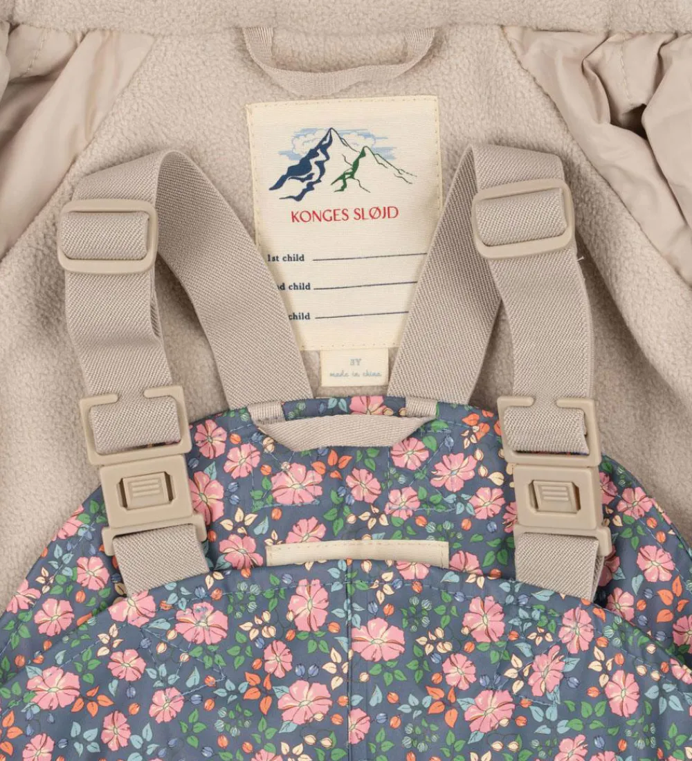 Regntøj m. Seler/Fleece - PU - Palme - Kyoto|Konges Sløjd Sale