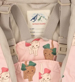 Regntøj m. Seler/Fleece - PU - Palme - Bow Kitty Pi|Konges Sløjd Discount