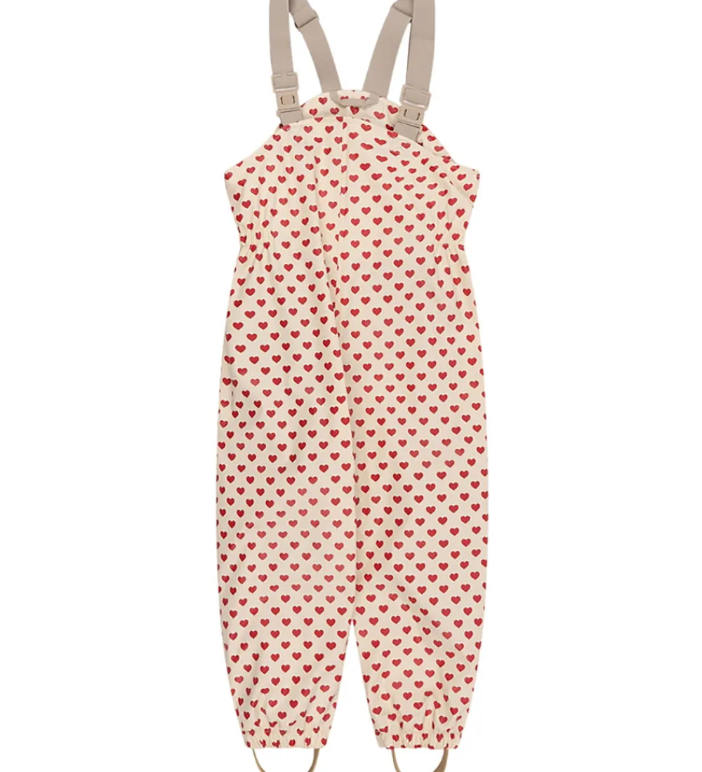 Regntøj m. Seler/Fleece - PU - Rainy Palme - Coeur|Konges Sløjd Discount