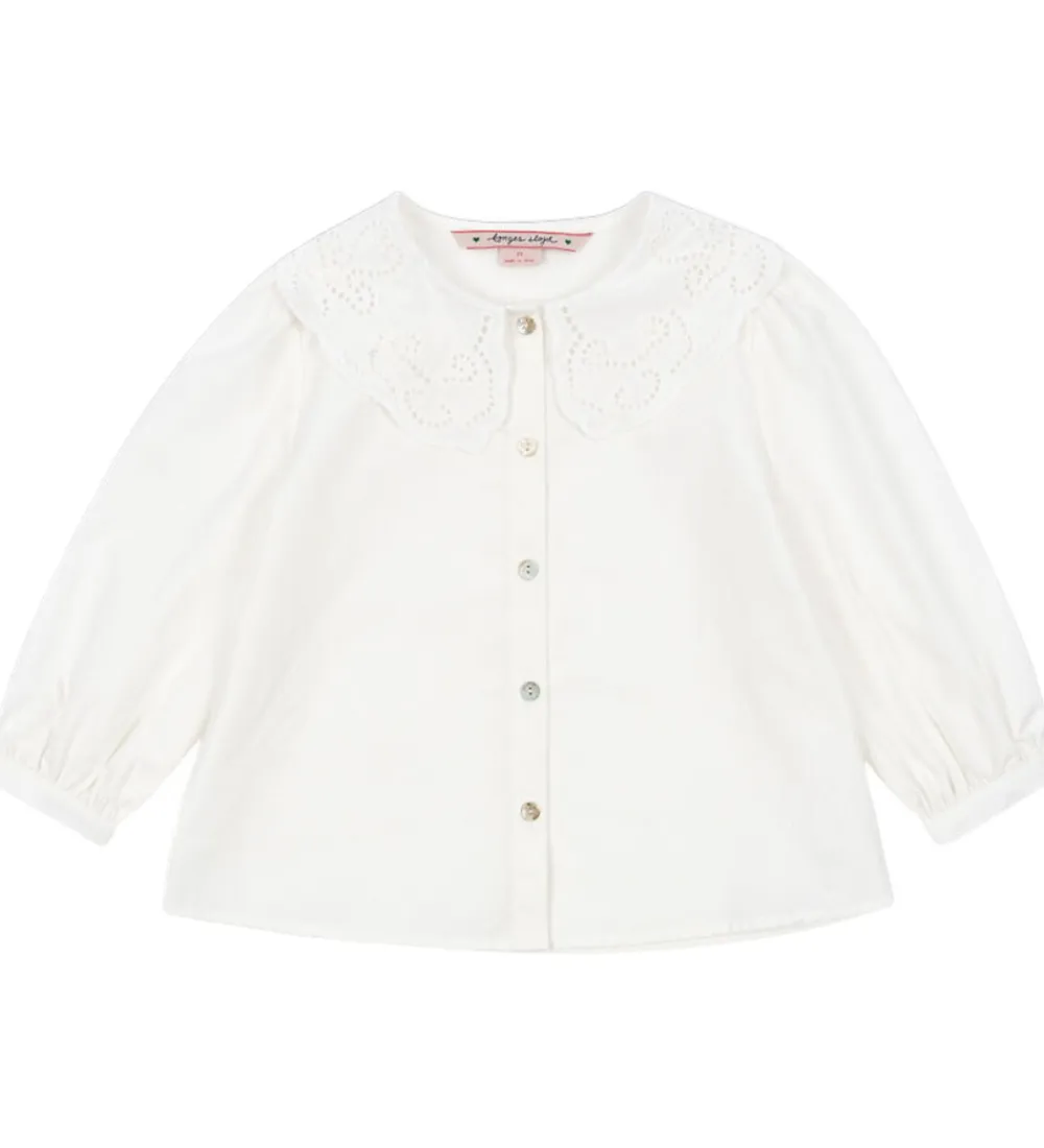 Skjorte - Rilo Collar - Optic White|Konges Sløjd Sale