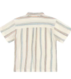 Skjorte K/Æ - Vincent - Antique White m. Striber|Konges Sløjd