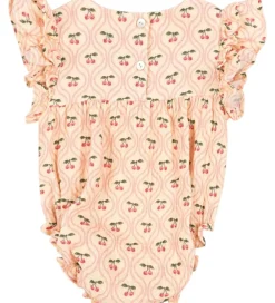 Sommerdragt - Musselin - Coco - Cherry Pink Motif|Konges Sløjd