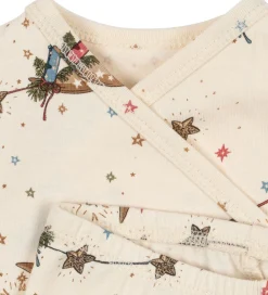 Sæt - Slå-om Body l/æ/Leggings - Luna|Konges Sløjd