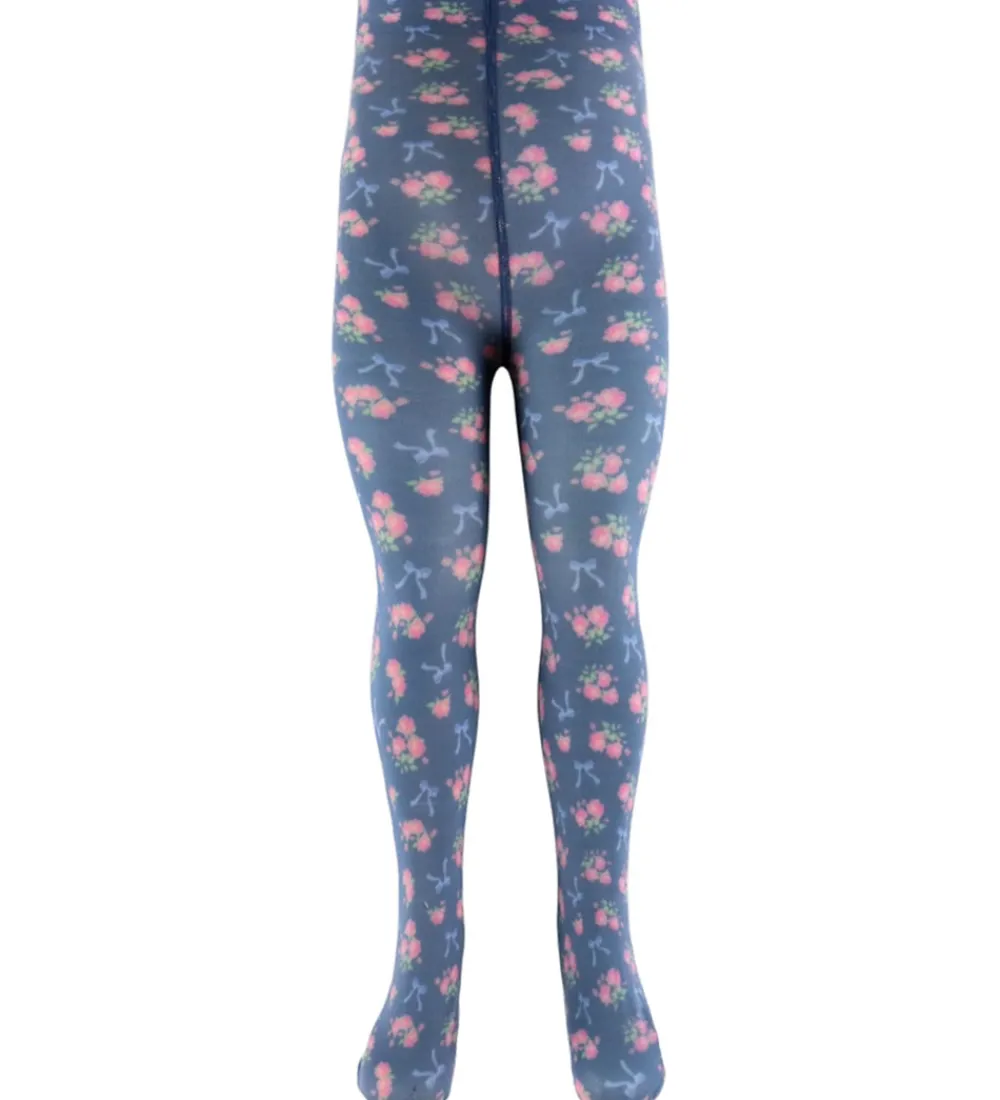 Strømpebukser - Nylon - 2-pak - Verona Blues|Konges Sløjd Online