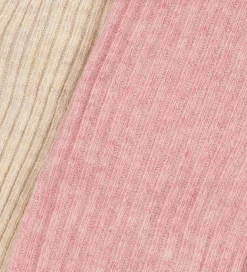 Strømpebukser - 2-pak - Rib - Rose Mix|Konges Sløjd Online