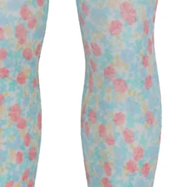 Strømpebukser - 2-pak - Fiola - Lacy Print|Konges Sløjd Online