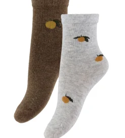 Strømper - 2-pak - Lemon|Konges Sløjd Hot