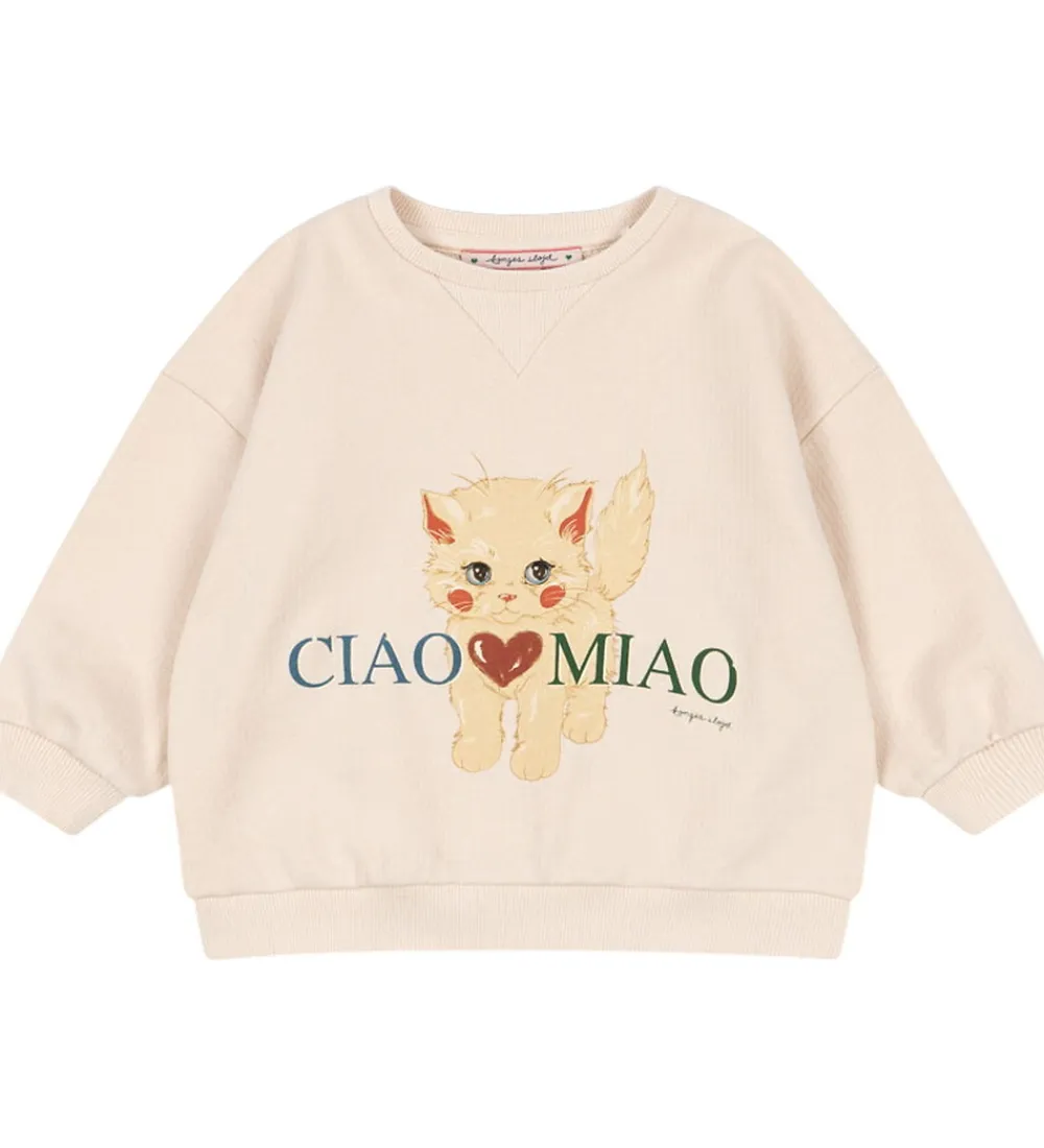 Sweatshirt - Belli - Whisper Pink|Konges Sløjd Best