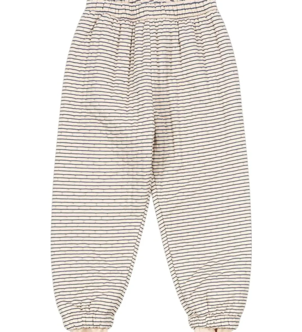 Termobukser - Thermo - Stripe Bluie|Konges Sløjd Discount