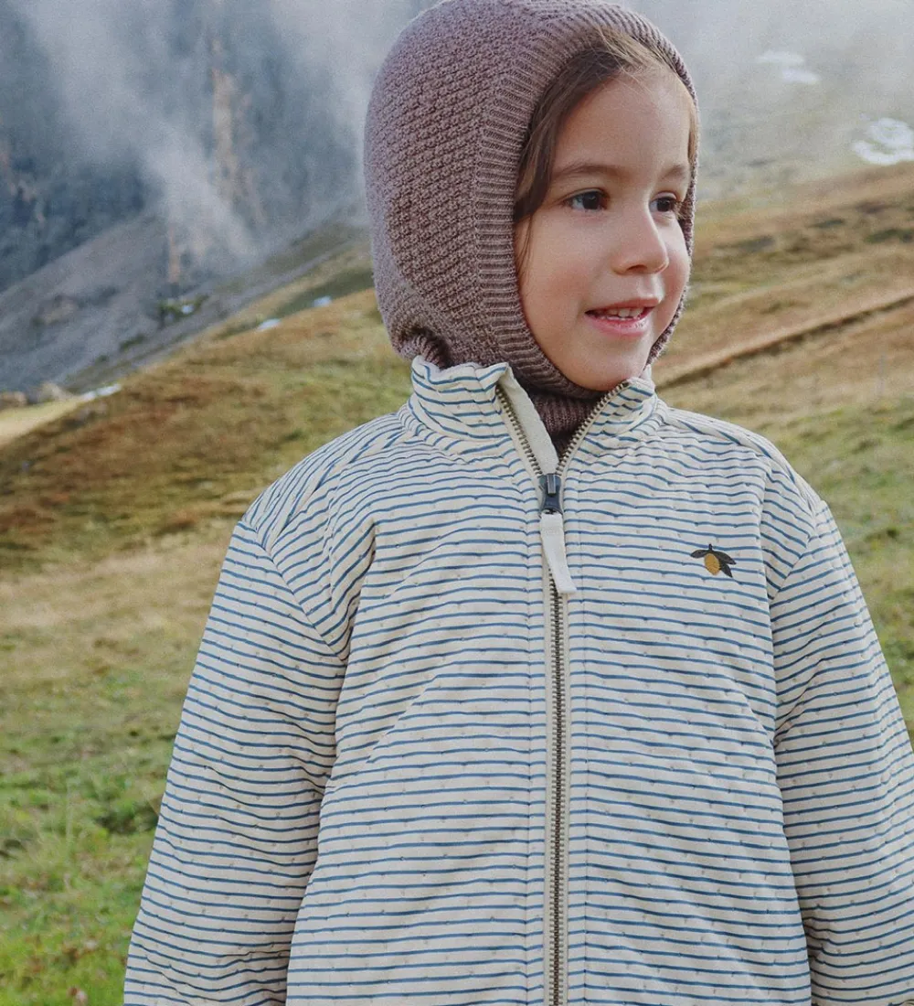 Termojakke - Thermo - Stripe Bluie|Konges Sløjd Sale