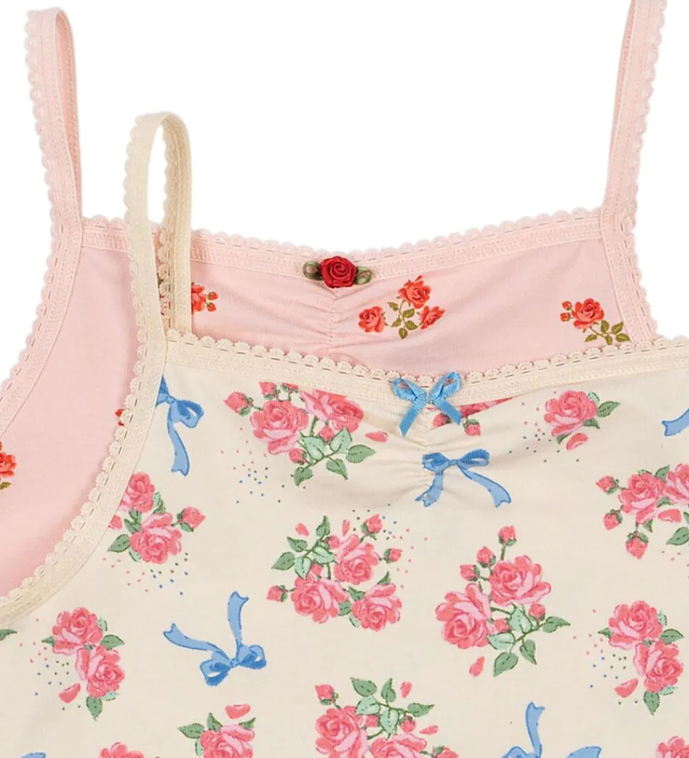 Undertrøjer - 2-pak - Gots - Bella Rosita/Rosa Pink|Konges Sløjd