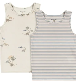 Undertrøjer - 2-pak - Gots - Kubi/Stripe Bluie|Konges Sløjd Online