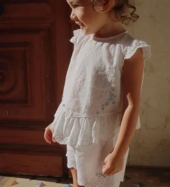 x Rosie H-W Shorts - Fiori - Optic White|Konges Sløjd Discount