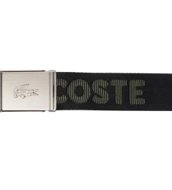 Bælte - Jaquard Webbing - Noir Escadron|Lacoste Sale