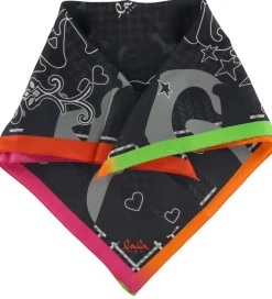 Tørklæde - Cube Ahrina - 50x50 cm - Star Black|Lala Berlin Outlet