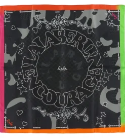 Tørklæde - Cube Ahrina - 50x50 cm - Star Black|Lala Berlin Outlet