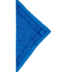 Tørklæde - Triangle Trinity Classic M - Blå|Lala Berlin Hot