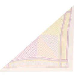 Tørklæde - 162x85 - Triangle Puzzle - String Pastels|Lala Berlin New