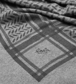 Tørklæde - 162x85 - Triangle Trinity Classic M - Cit|Lala Berlin