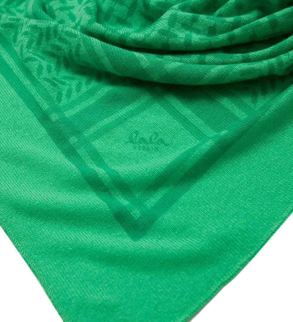 Tørklæde - 162x85 - Triangle Trinity - Cra Cra/Grøn|Lala Berlin Best