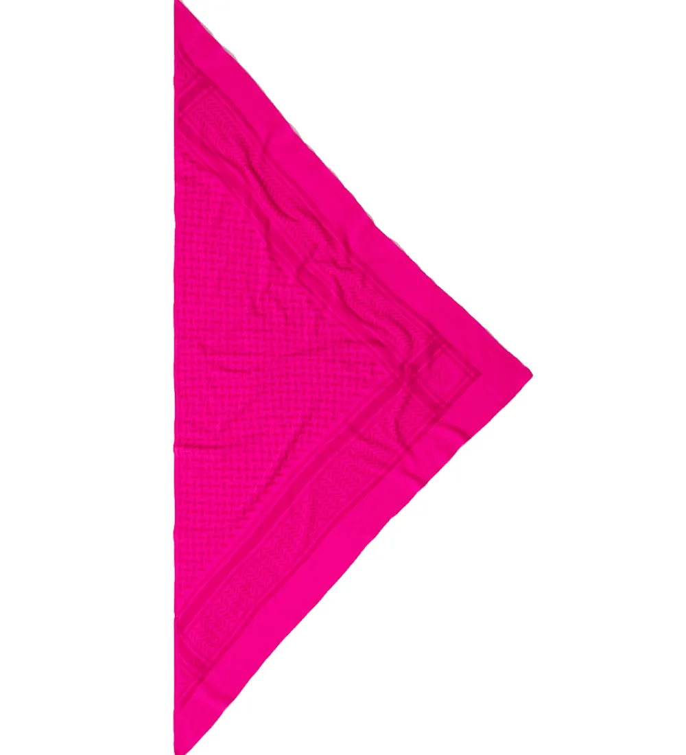 Tørklæde - 162x85 - Triangle Trinity - Pink/Azaela|Lala Berlin Outlet