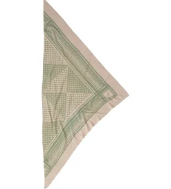 Tørklæde - 162x85 - Triangle Puzzle - Dune/Sage|Lala Berlin Outlet