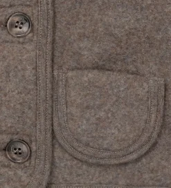 Cardigan - Uld - Chocolate|Lalaby Best