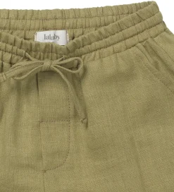Shorts - Hør - Wilson - Khaki|Lalaby Online