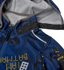 LEGO® Batman Softshelljakke - LWScout 201 - Mørkeblå m. Print|LEGO® Wear Best