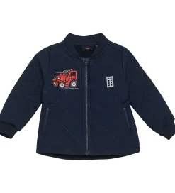 LEGO® DUPLO Termojakke m. Fleece - LWJeri 200 - Dark Navy m. Tra|LEGO® Wear Outlet