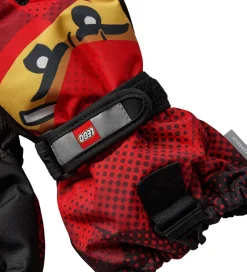 LEGO® Ninjago Handsker - LWAgan 807 - Tex - Rød|LEGO® Wear New