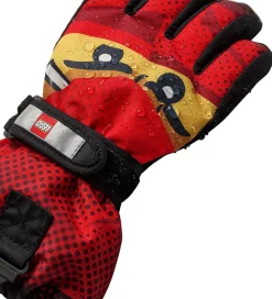 LEGO® Ninjago Handsker - LWAgan 807 - Tex - Rød|LEGO® Wear New