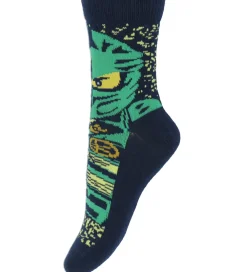 LEGO® Ninjago Strømper - 5-pak - LwaGan - Blå/Grøn|LEGO® Wear Clearance