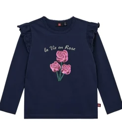 Bluse - LwTaja - Mørkeblå m. Blomster|LEGO® Wear New