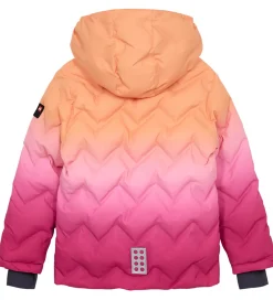Dynejakke - LWJested 709 - Orange/Pink/Rosa|LEGO® Wear
