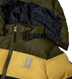 Dynejakke - LWJipe 705 - Yellow/Navy/Army|LEGO® Wear New