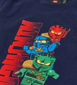 Ninjago Bluse - 2-Pak - LwTaffy - Blå/Rød|LEGO® Wear Online