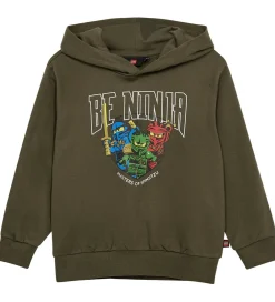 Ninjago Hættetrøje - LwsAku - Grøn|LEGO® Wear Best