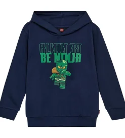 Ninjago Hættetrøje - LwSaku - Mørkeblå|LEGO® Wear Best