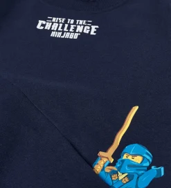 Ninjago Sweatshirt - LwsAku - Mørkeblå|LEGO® Wear Online