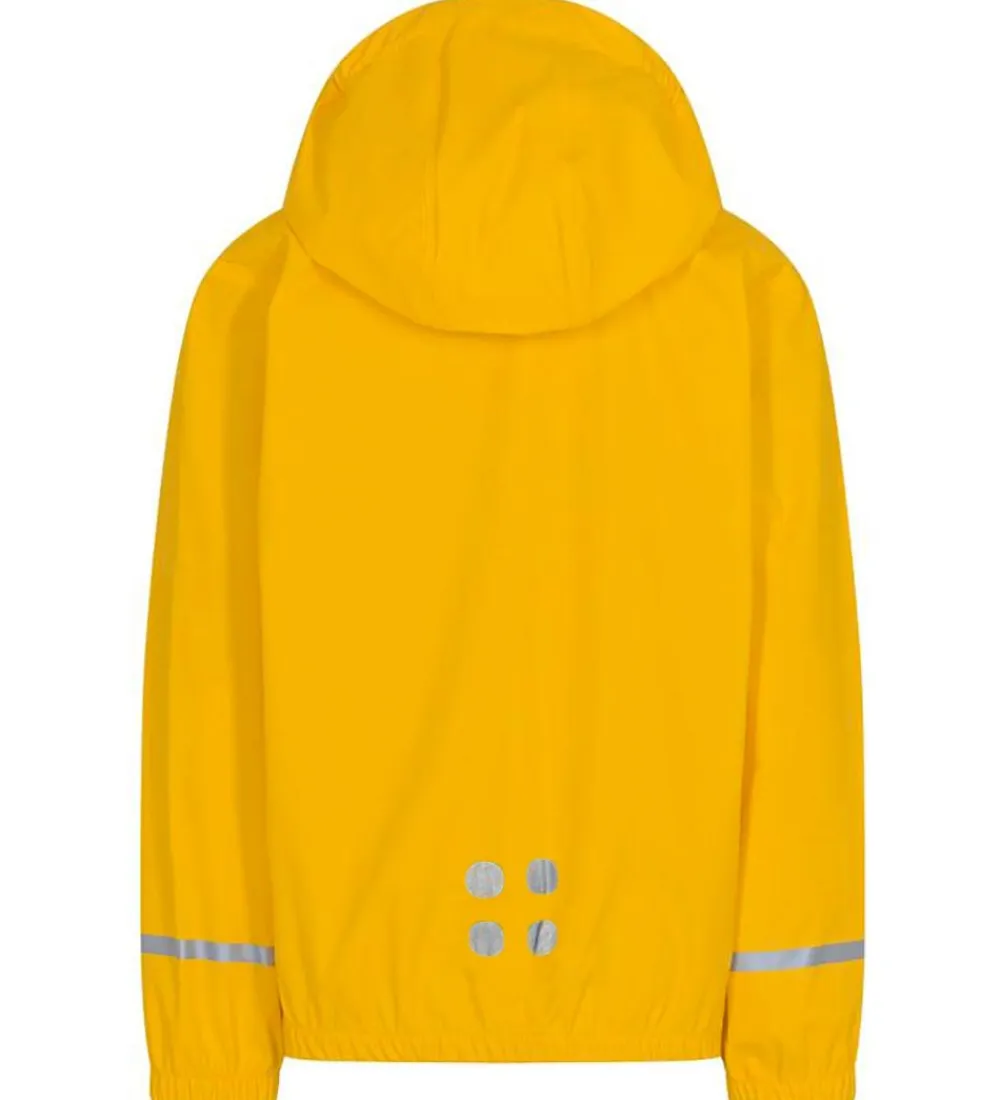 Regnjakke - PU - Justice 101 - Gul|LEGO® Wear Hot