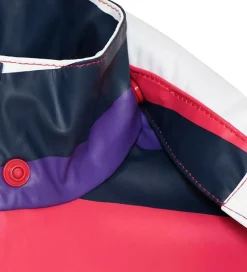 Regnjakke - PU - Jamaica 102 - Lilla/Hvid/Fuchsiastri|LEGO® Wear Online