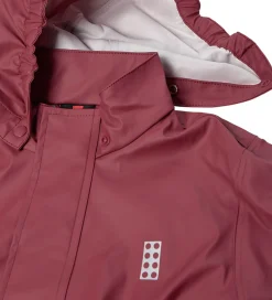 Regntøj - PU - LWJori - Mørk Rosa|LEGO® Wear