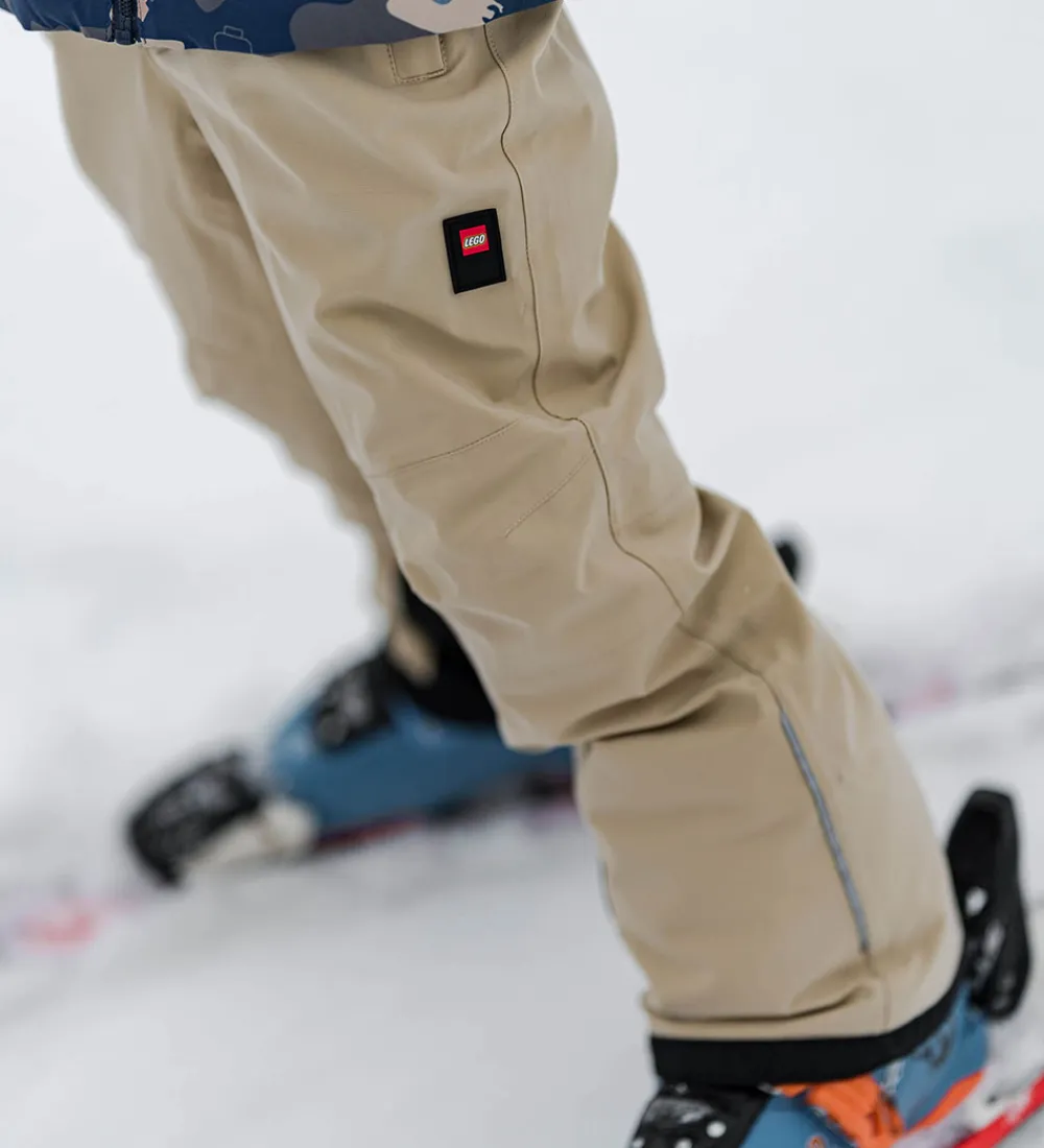 Skibukser m. Seler - LWPowai 708 - Beige|LEGO® Wear Outlet